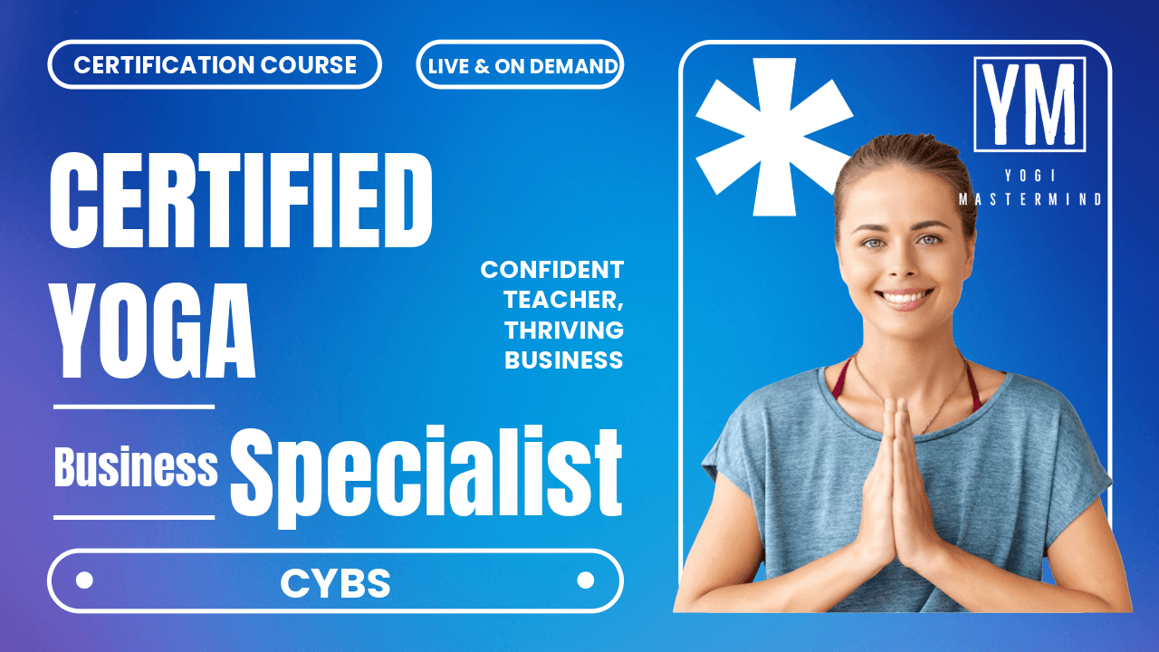 Certified Yoga Business Specialist
